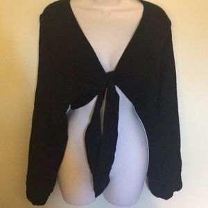 Free people cropped shirt